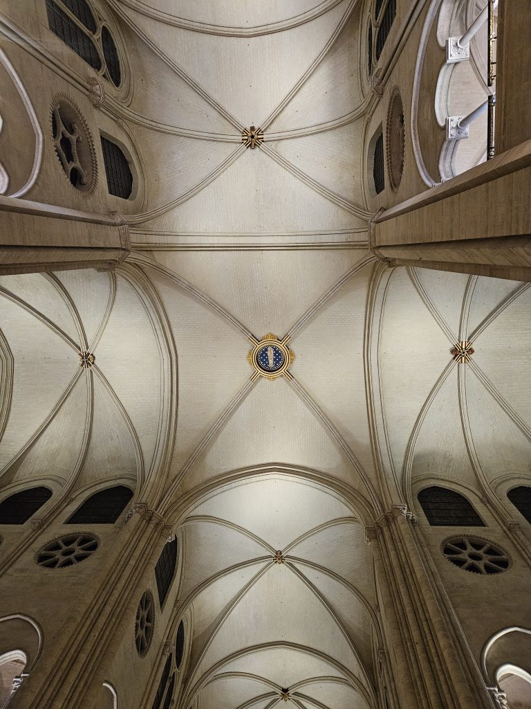 Cathédrale Notre Dame - nouvelle voute